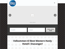 Tablet Screenshot of havly-hotell.no